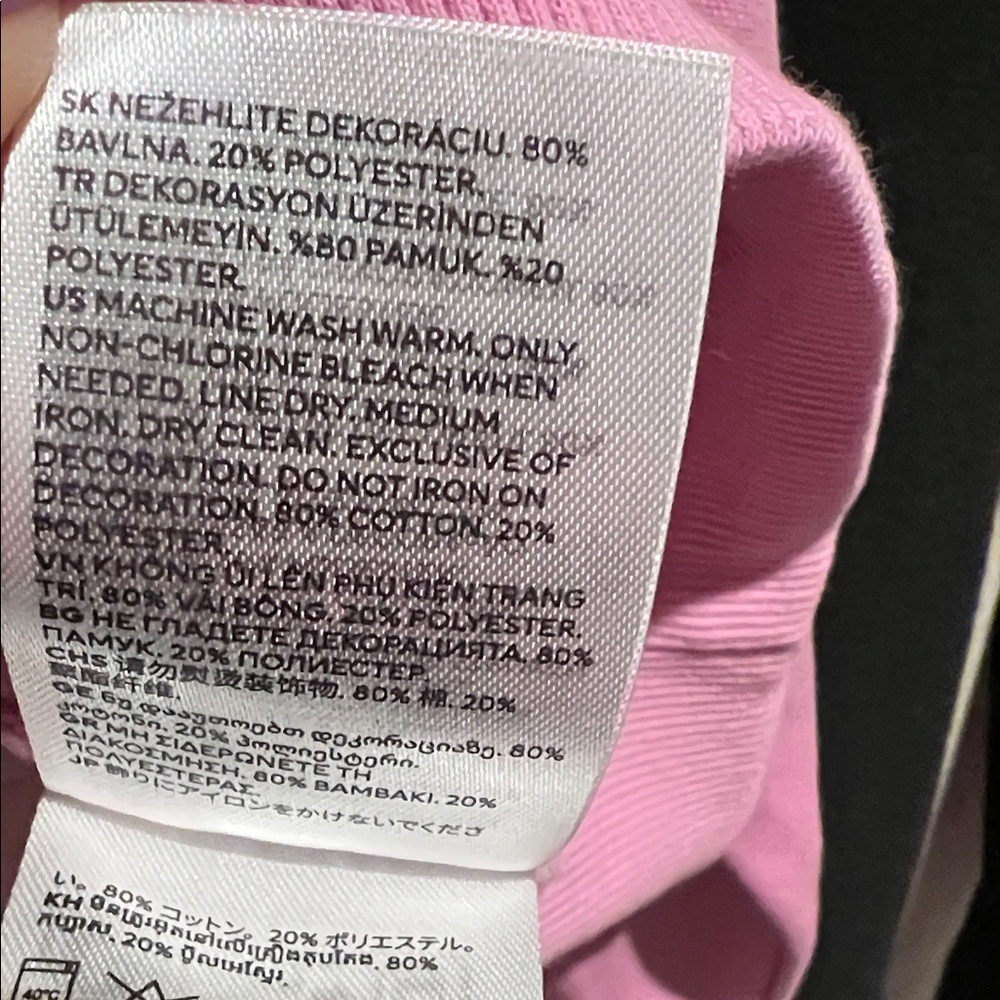 NWT H&M Pink Sweatshirt - Picture 7 of 7